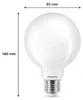 Philips LED bulb Equivalent 60W E27 Warm white Anteprima dell’immagine prodotto 4