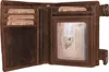 GREENBURRY Geldbörse Vintage Wallet With Chain Brown Skull Produktbild-Vorschau 15