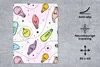 MuchoWow® Mauspad Mousepad Pastell - Regenbogen - Lampe - Produktbild-Vorschau 2