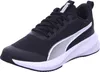 A black Puma sneaker with white accents is shown against a white background. Produktbild-Vorschau