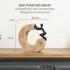 Scultura Moritz I Spianiamo la strada I 18,5 x 6 x 19 cm I Anteprima dell’immagine prodotto 2