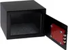 Möbeltresor Doppelbartschloss HMF 49216 23 x 17 x 17 cm Schwarz Produktbild-Vorschau