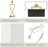 Lampe de table AVINA 60W - couleur laiton Voir les images du produit 4