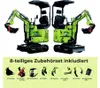 Minibagger Zipper ZI-MBGS660 6,8 kW inkl. Palettengabeln, Produktbild-Vorschau 2