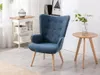 VATELY Sessel aus blauem Stoff Produktbild-Vorschau 6