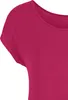 LASCANA Longshirt mit breitem Bund magenta Größe 36/38 Produktbild-Vorschau 3