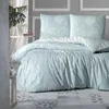 Bettwäsche 200x200 cm. 3 teilig, grün 100% Produktbild-Vorschau 1