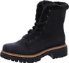A single black boot shown against a white background. Voir les images du produit