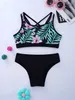 Dětské dívky Tankini Set Velikost 134-140 cm Plavky + Náhled obrázku produktu 6