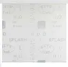 Duschrollo 160x240 cm Splash-Design Produktbild-Vorschau 3