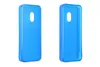 Two blue phone cases are shown against a white background. Produktbild-Vorschau