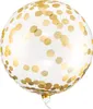 Balon przezroczysty, okrągły kryształowy bobo z konfetti, Podgląd zdjęcia produktu 1