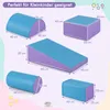 COSTWAY 5 PIÈCES. Cubes en mousse, cubes géants pour Voir les images du produit 3