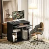 HOMCOM Tavolo da computer, scrivania da ufficio con Anteprima dell’immagine prodotto 2