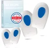 Health Press® Silikon Fersenpolster – 2 Paare (4 Stück) Produktbild-Vorschau 1
