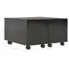 Tavolino nero lucido 60x60x35 cm materiale a base di legno Anteprima dell’immagine prodotto 8