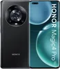 A black Honor Magic4 Pro smartphone is shown from the back and front. Náhled obrázku produktu