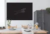 MuchoWow® Poster Strichzeichnungen - Hände - Schwarz - Weiß Produktbild-Vorschau 3