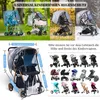 Kinderwagen Regenschutz Universal – Buggy Regenverdeck Produktbild-Vorschau 7