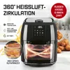 GOURMETmaxx Heißluft-Fritteuse 9in1 1800W Schwarz ** Productafbeelding-voorbeeld 6