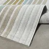 Gemusterter In- & Outdoor Teppich in Creme mit Bunten Produktbild-Vorschau 5
