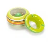 A ceramic ashtray with a lid, displayed on a white background. Produktbild-Vorschau