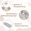 COSTWAY 5 v 1 skládací postýlka na společné spaní, cestovní Náhled obrázku produktu 4