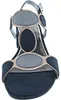 MARCO TOZZI Damen Sandale Textil Sandalette Metallic Produktbild-Vorschau 14