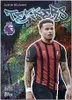 A trading card featuring a soccer player with graffiti-style artwork in the background. Podgląd zdjęcia produktu
