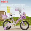 Habib Prinzessin Kinderfahrrad 12 14 16 Zoll | Mädchen Produktbild-Vorschau 2