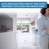 Curify® Cancelletto per scale arrotolabile - Bianco - Anteprima dell’immagine prodotto 5