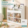 KOMFOTTEU 4-stöckiges Kinderbücherregal, Montessori Produktbild-Vorschau 3