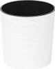 A white planter pot with a black interior. Anteprima dell’immagine prodotto
