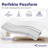 Ergonomische 7-Zonen Kaltschaummatratze - 11cm - H3 - (140 Produktbild-Vorschau 2