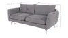 S-STYLE MÖBEL - Modernes Sofa 3-Sitzer Frema mit Silber Produktbild-Vorschau 3