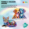 Puzzle animaux 2-en-1 – Chiens et chats, 685 et 632 pièces Voir les images du produit 3