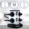 Duronic ET8L Mehrfachsteckdose | Steckdosenwürfel mit 3 USB Produktbild-Vorschau 4