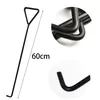 2 Stücke 60cm Kanaldeckelheber, Kanalhaken Schachthaken Produktbild-Vorschau 2