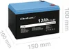 Qoltec QOLTEC 53701 LiFePO4 battery / 12Ah Anteprima dell’immagine prodotto 9