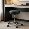 VERSEE Drehhocker Echtleder Schwarz – 46–62 cm Produktbild-Vorschau 11