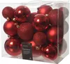Weihnachtskugeln Kunststoff 6-10cm Mix 26er Set - Produktbild-Vorschau 2