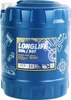A blue plastic container of engine oil with a yellow label. Produktbild-Vorschau