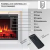 Camino elettrico BALDERIA Baldur - Camino da appoggio - Anteprima dell’immagine prodotto 6