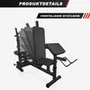 GORILLA SPORTS® Hantelbank - mit 100kg Hantelset, Ablage, Produktbild-Vorschau 3