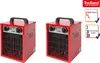 Bauheizerset Heizstrahler mit Ventilator & Thermostat, Produktbild-Vorschau 1