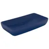 umyvadlo obdélníkové matné tmavě modré 71x38cm keramika Náhled obrázku produktu 1