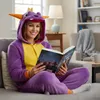Onesie Kigurumi Pyžamo Spyro Převlek Kostým M: 155-165cm Náhled obrázku produktu 8
