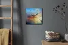 Coloray Uhr auf Leinwand 30x30 cm Wand Uhr Dekoration Produktbild-Vorschau 4