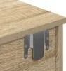 "im  " Wandregal mit Schubladen Sonoma-Eiche 100x37,5x19 cm Produktbild-Vorschau 9