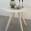 Okrągły rozkładany stół do jadalni, PERO, styl loft, Podgląd zdjęcia produktu 6